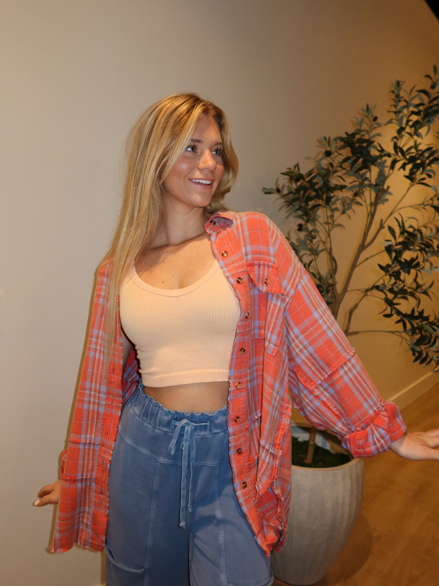 Cover me Up Button Down