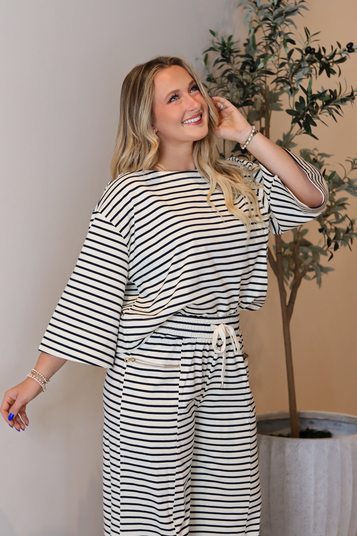 Zuri Striped Top