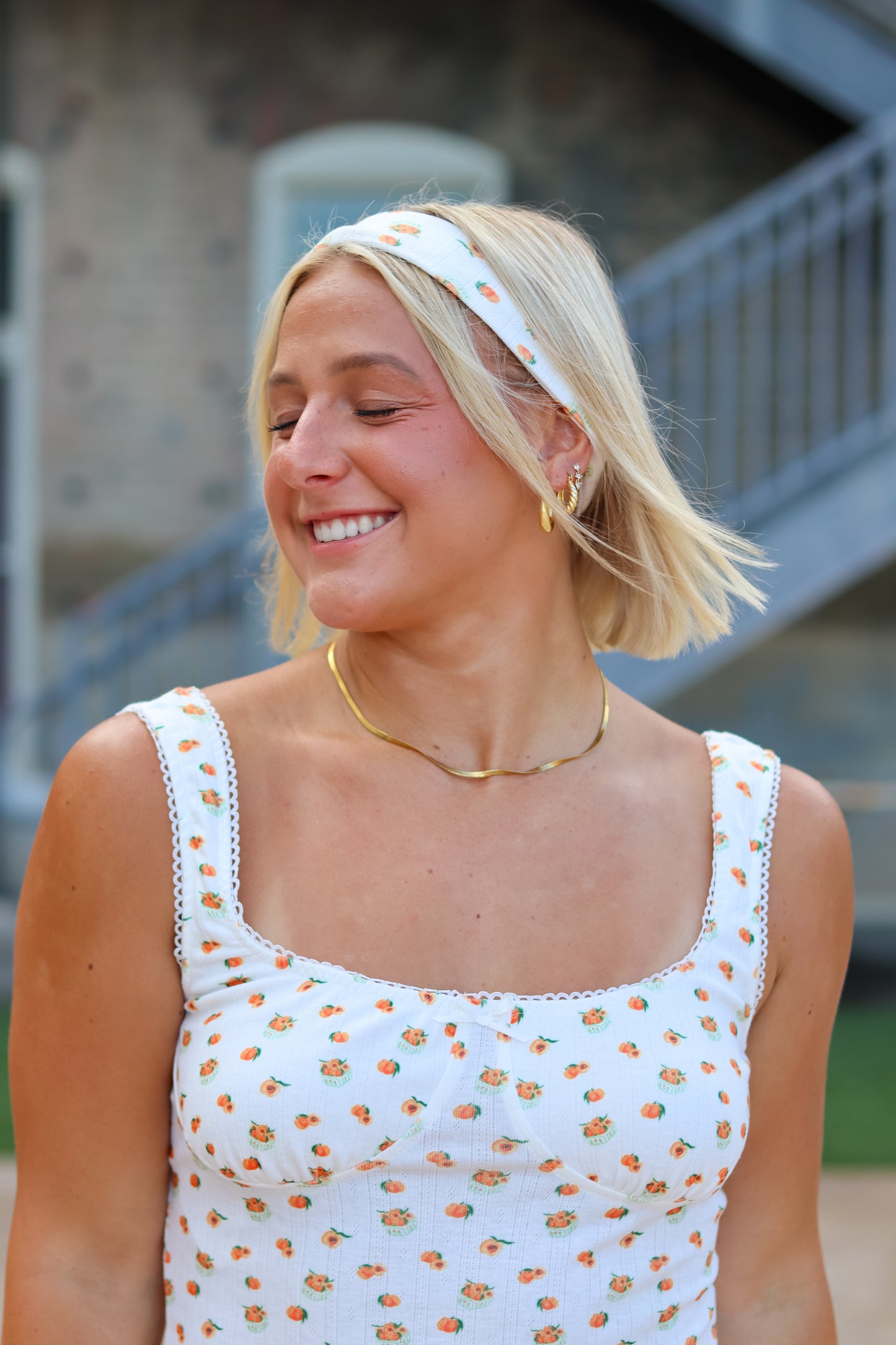Peachy PJ Set w/ Headband
