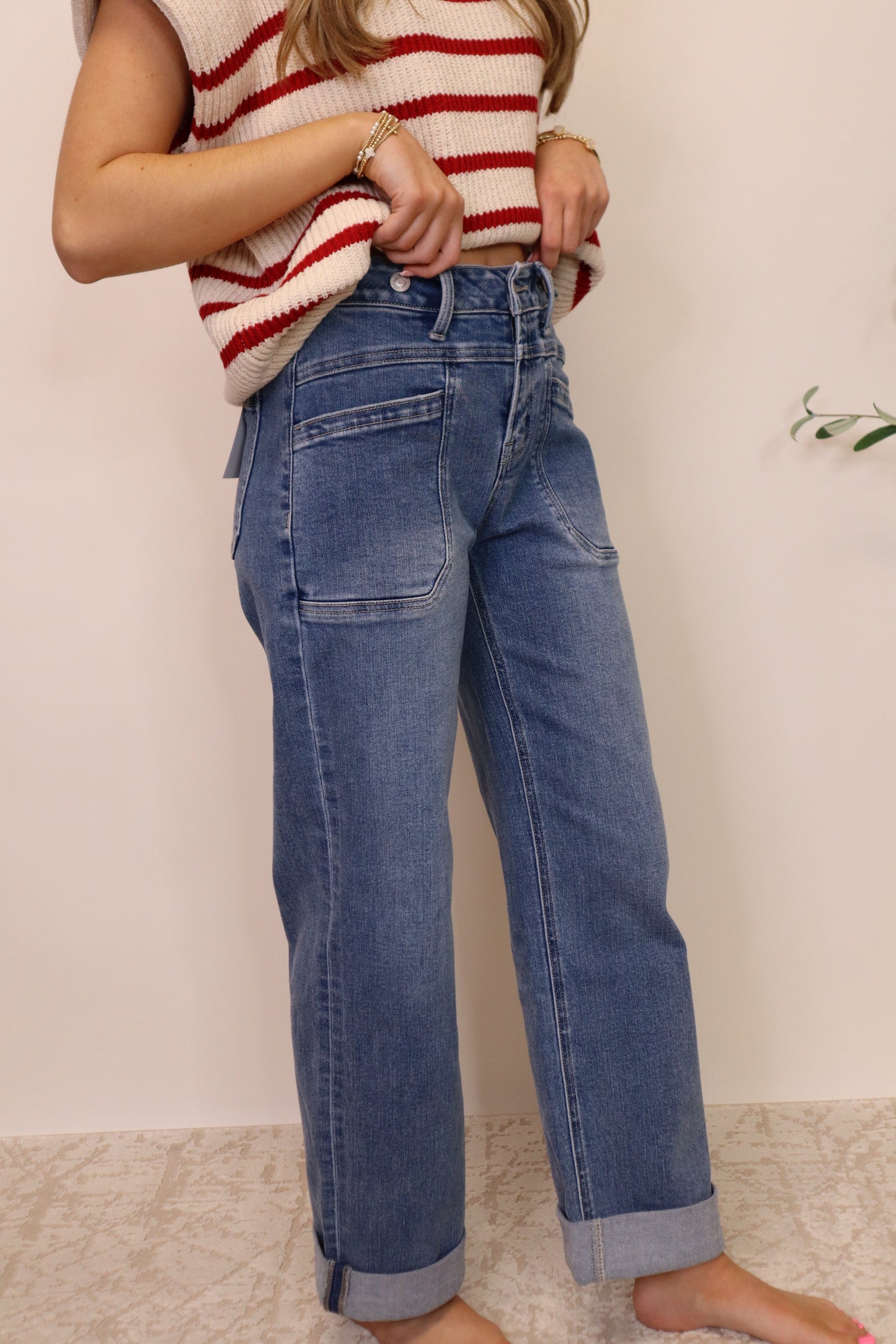 Love High Rise Slim Jeans