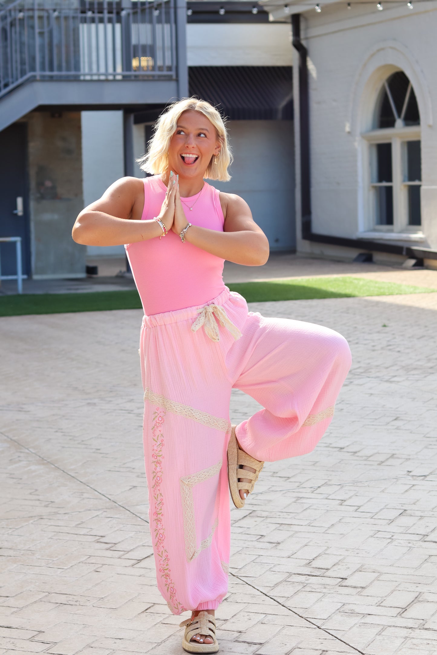 Cleo Flowy Joggers