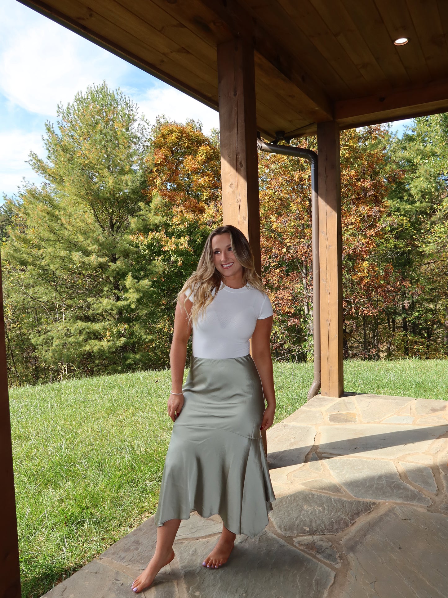 Landrie Midi Skirt