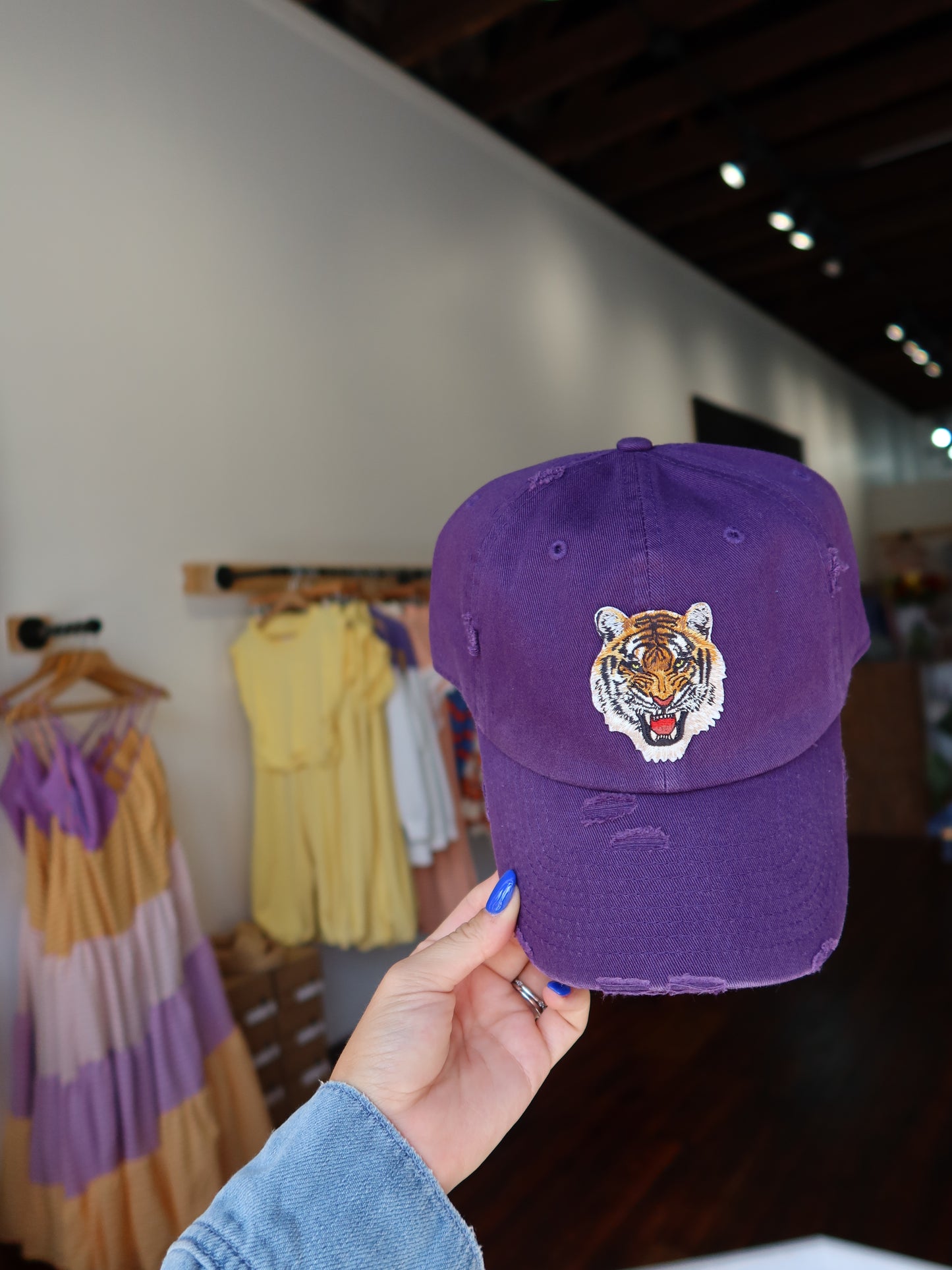 Tiger Mascot Ballcap