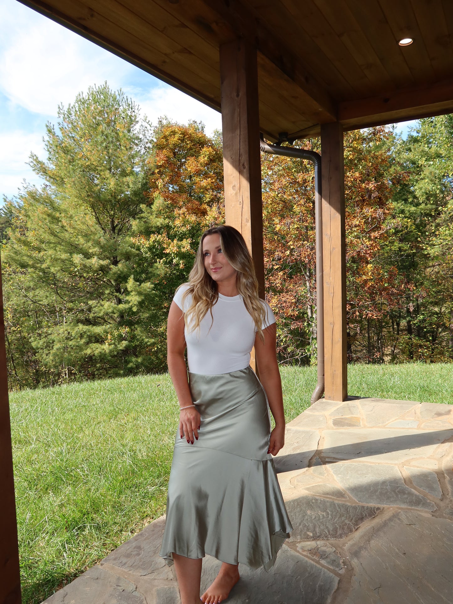 Landrie Midi Skirt