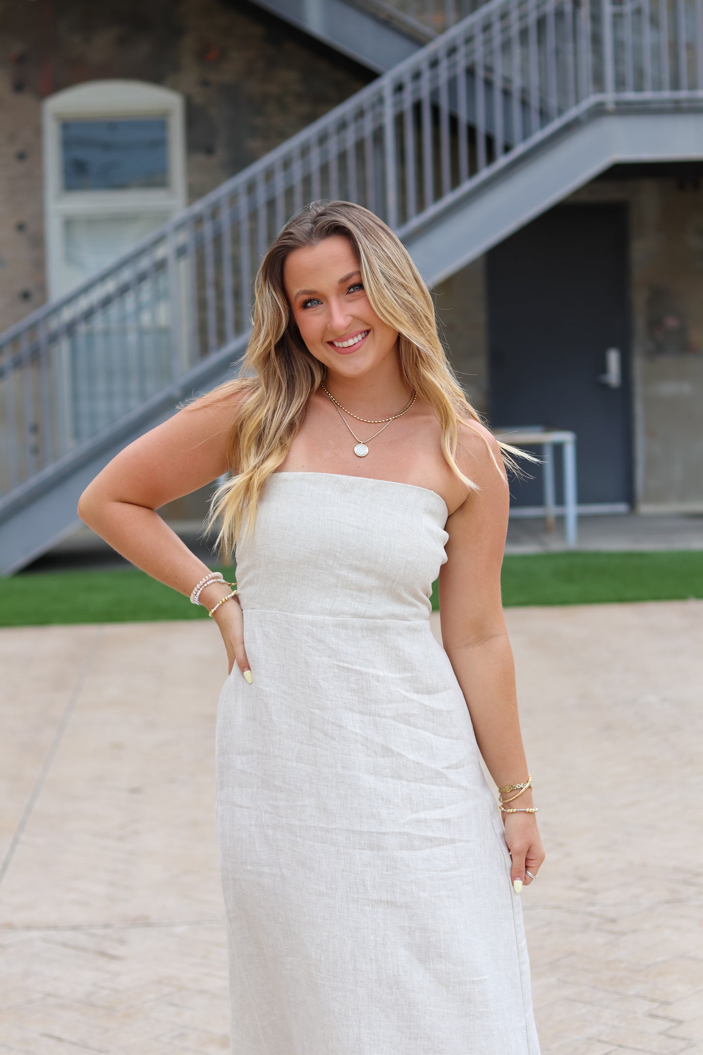 Cabo Linen Dress
