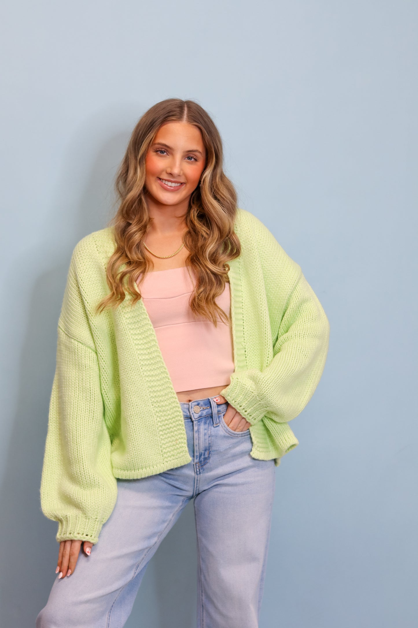 Honeydew Cardigan