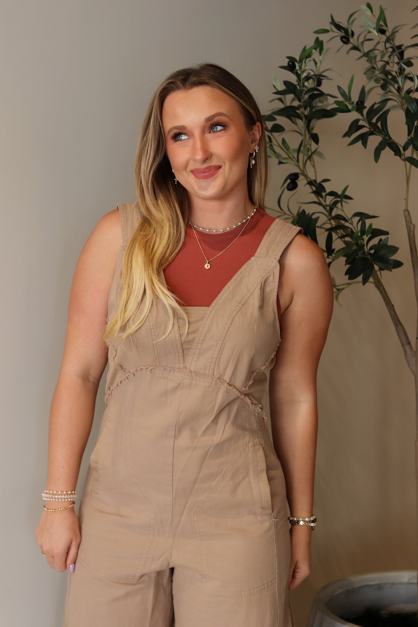 Maris Mineral Washed Jumpsuit