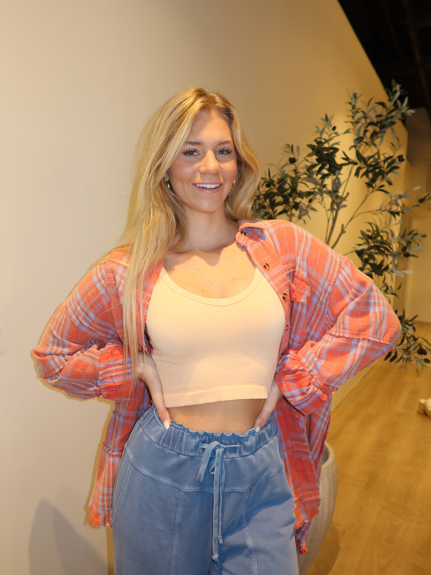 Cover me Up Button Down