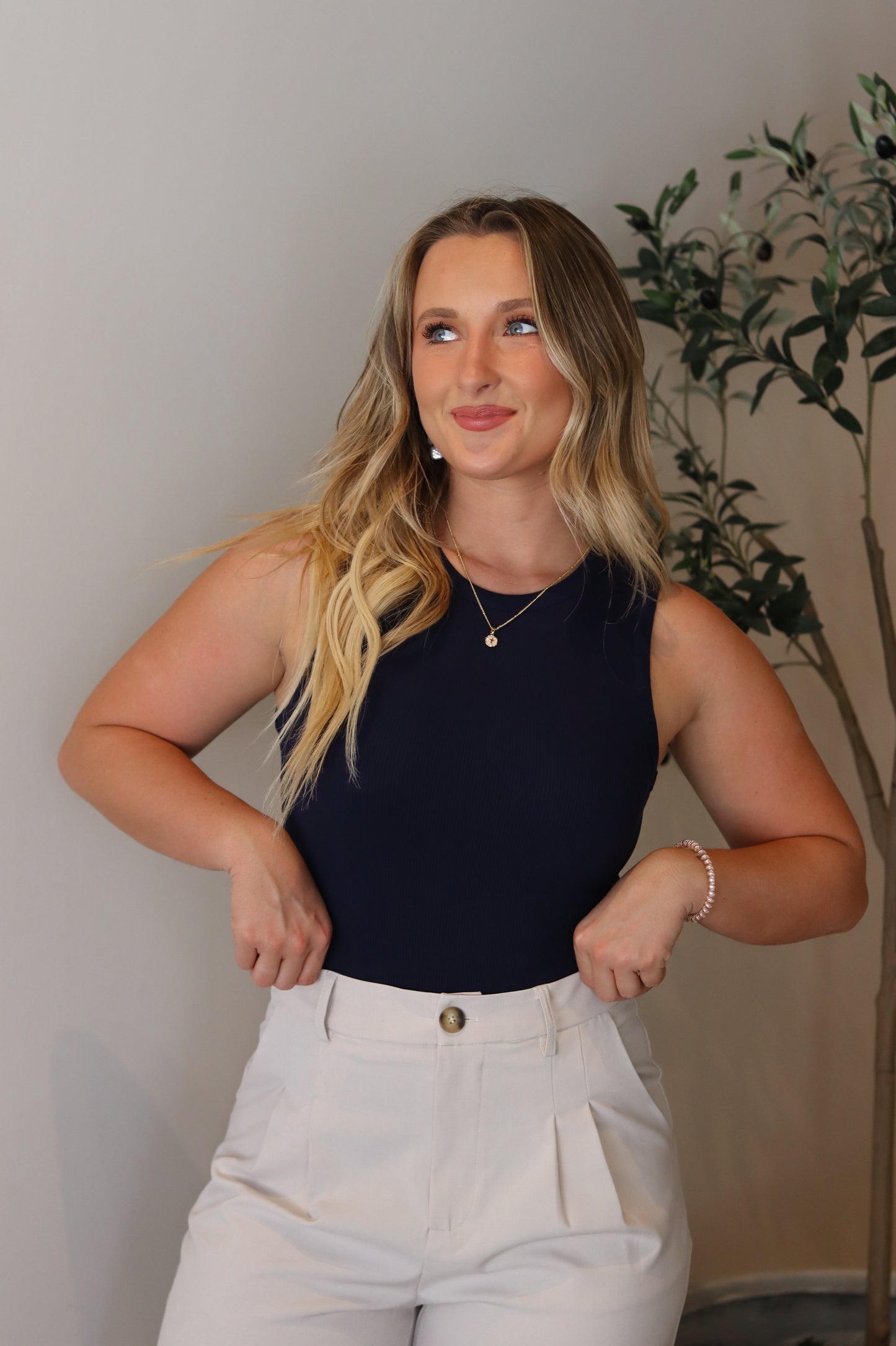 Luxe Bodysuit - Dark Navy