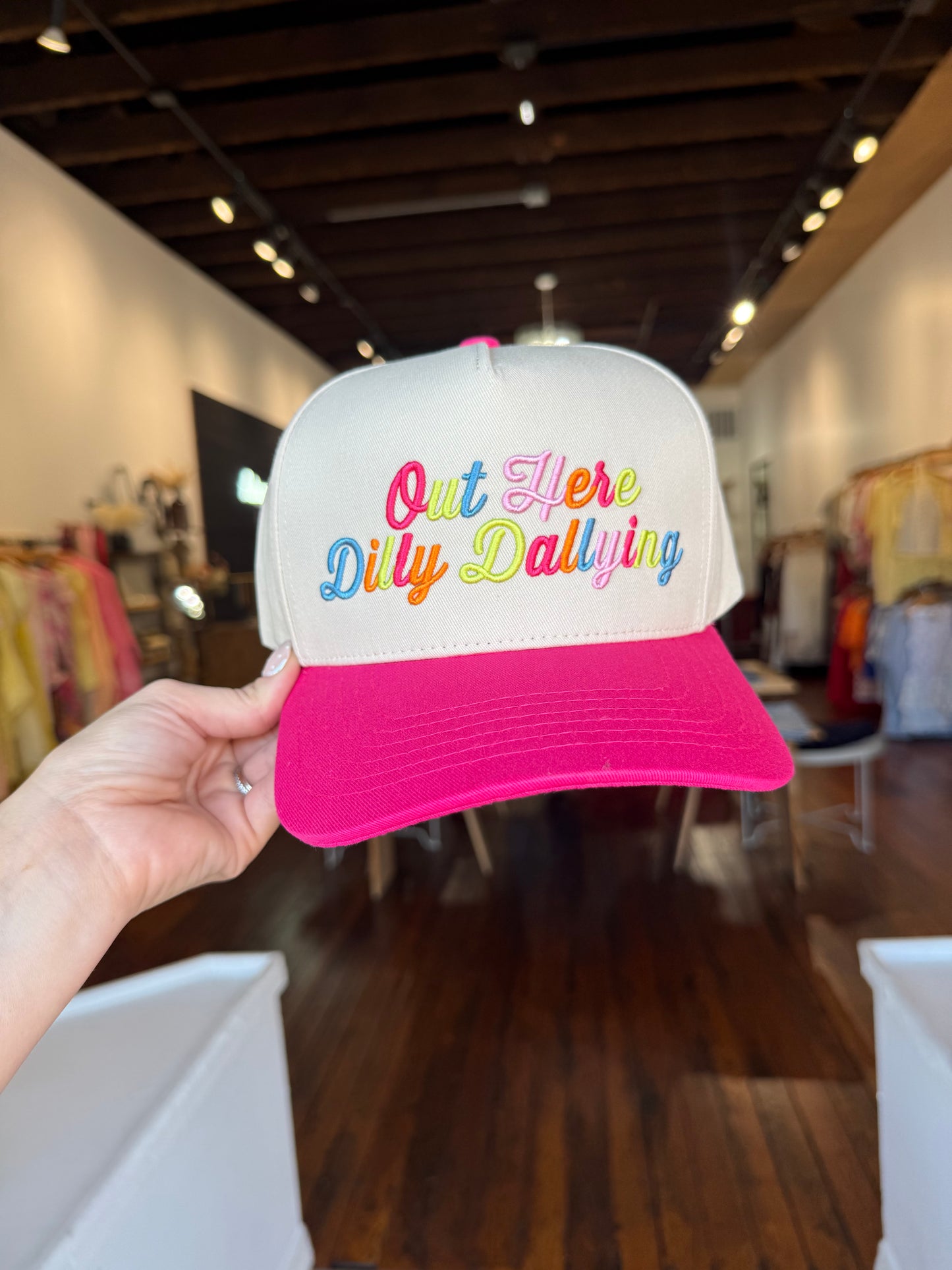 Dilly Dallying Trucker Hat