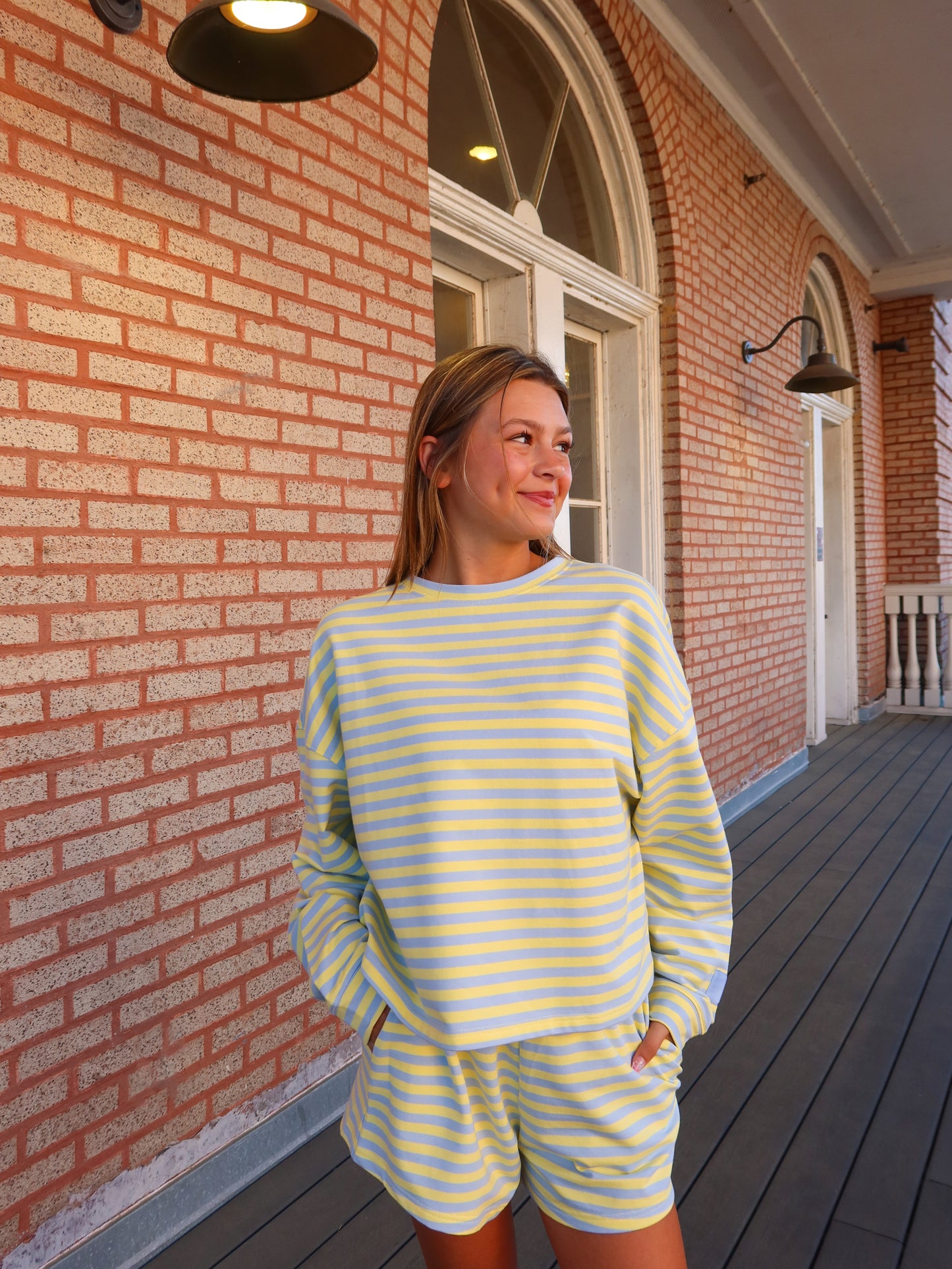 Lola Striped Short Set