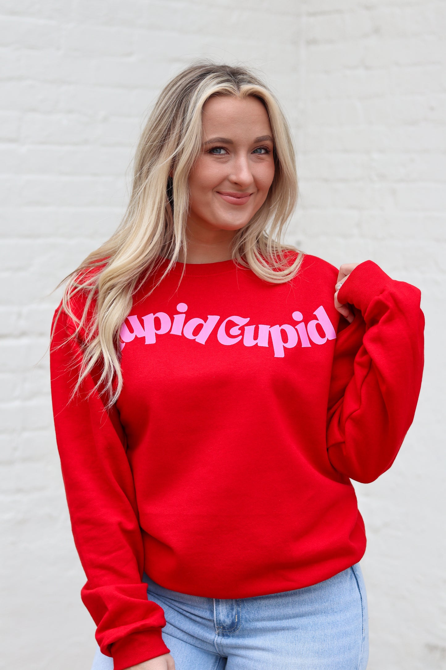Stupid Cupid Crewneck