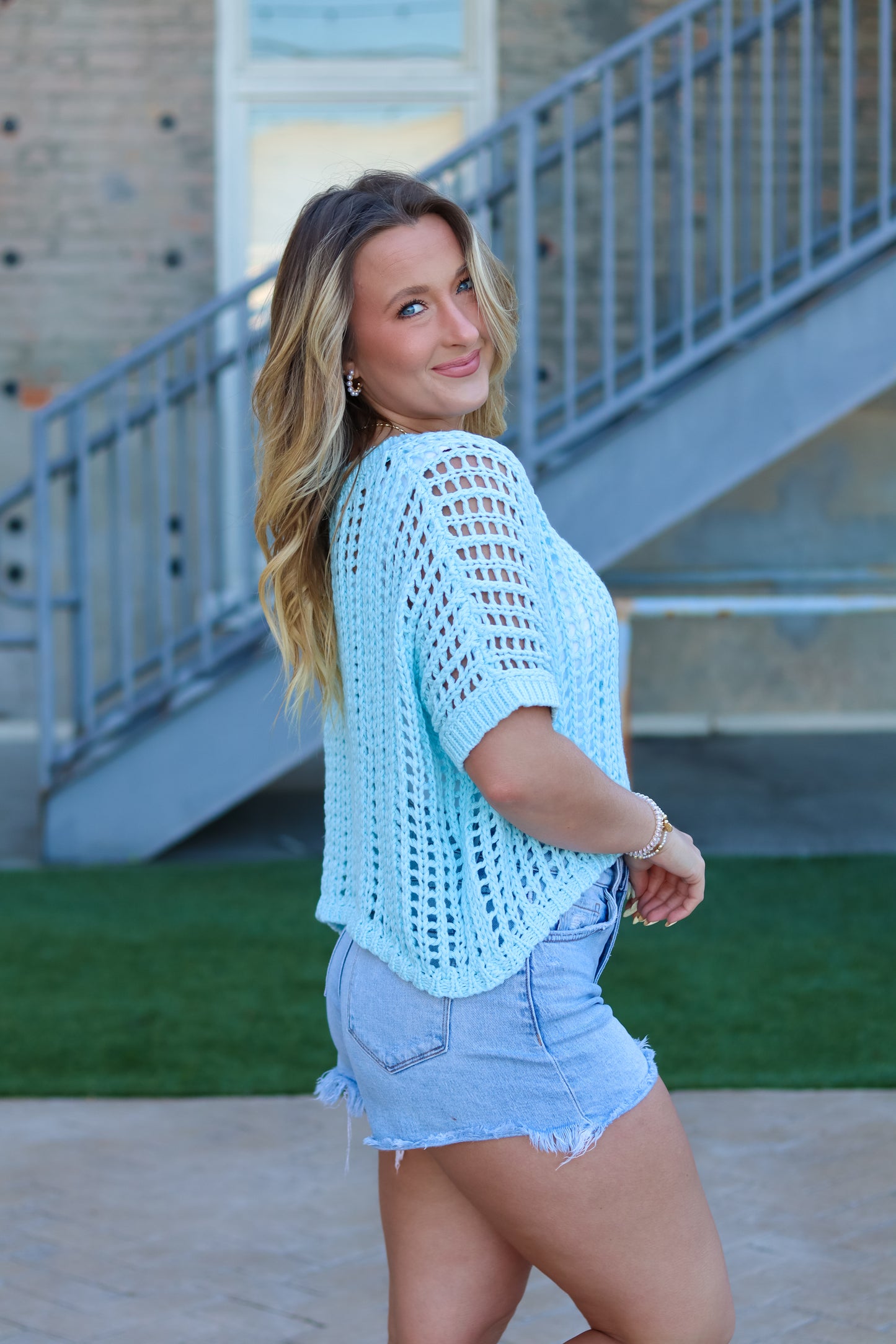 Bella Crochet Top
