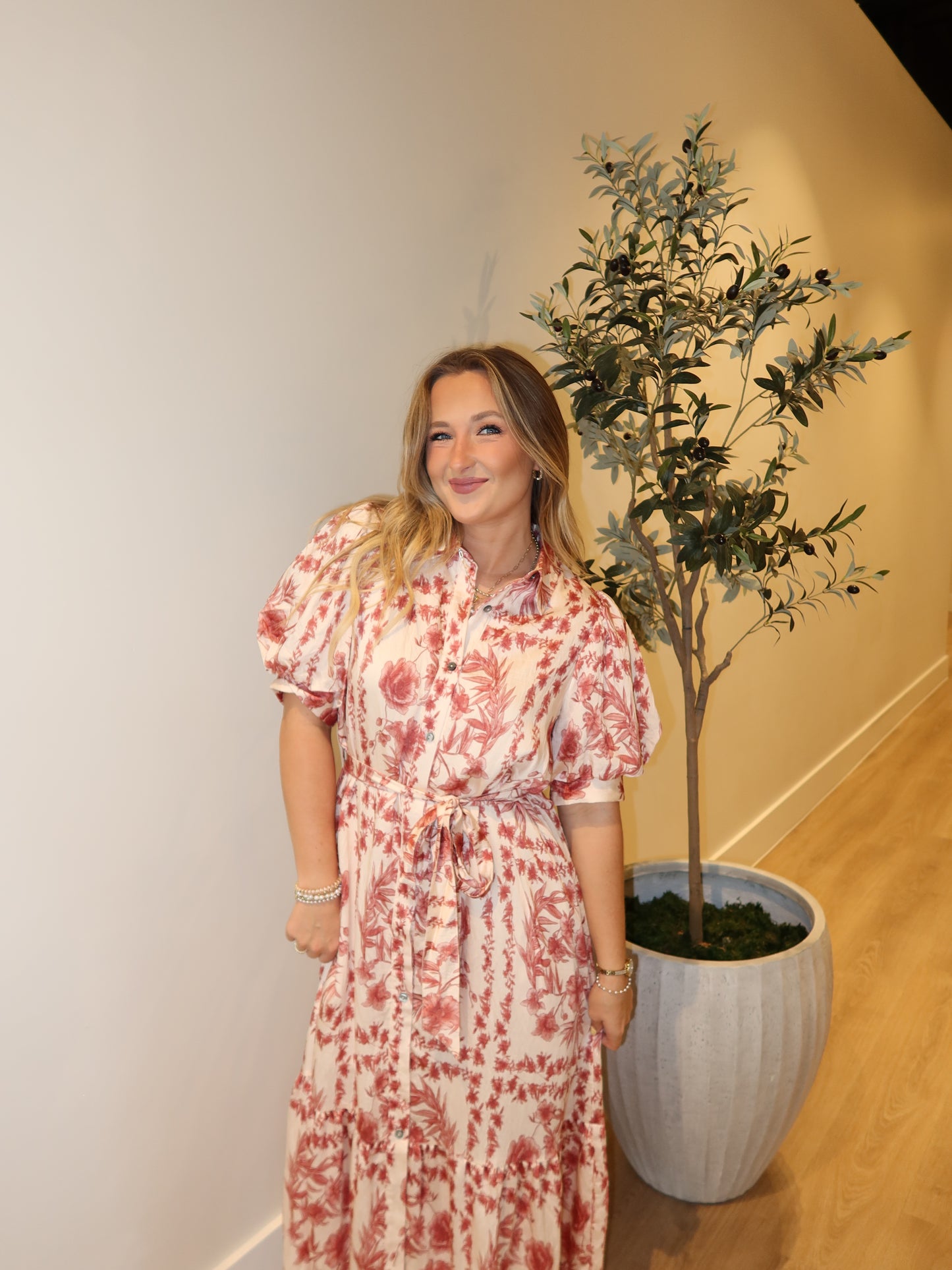 Christen Floral Dress