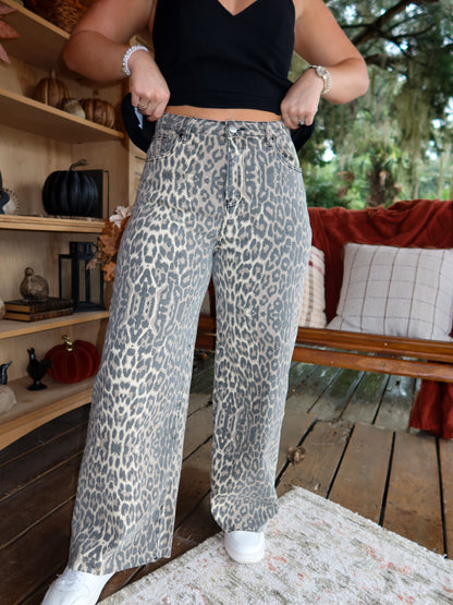 Heidi Cheetah Pants