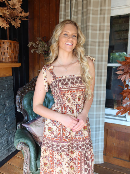 Aztec Maxi Dress