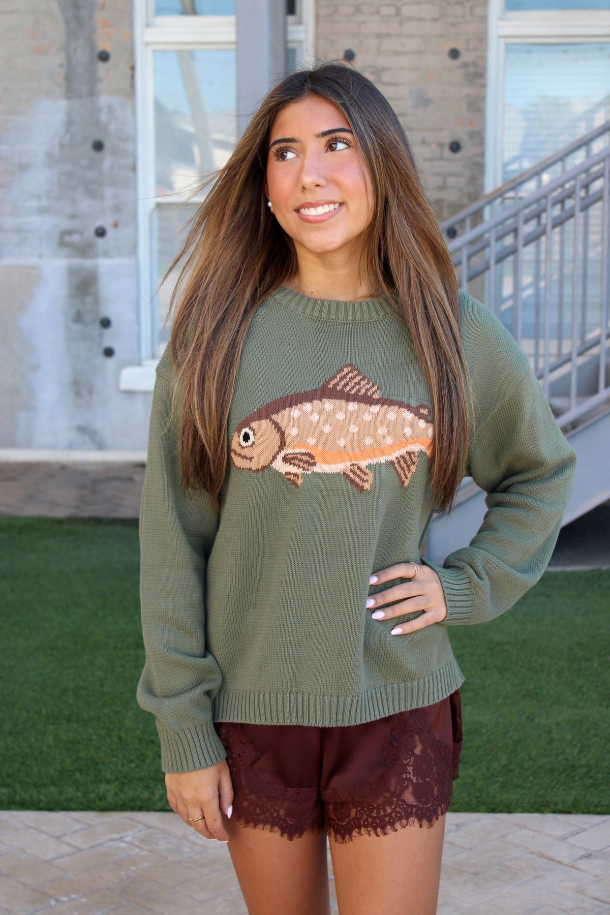 Gone Fishing Sweater
