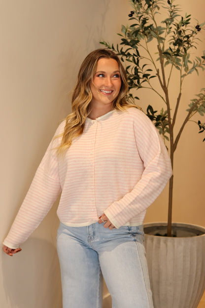 Cover Me Up Cardigan - Light Pink