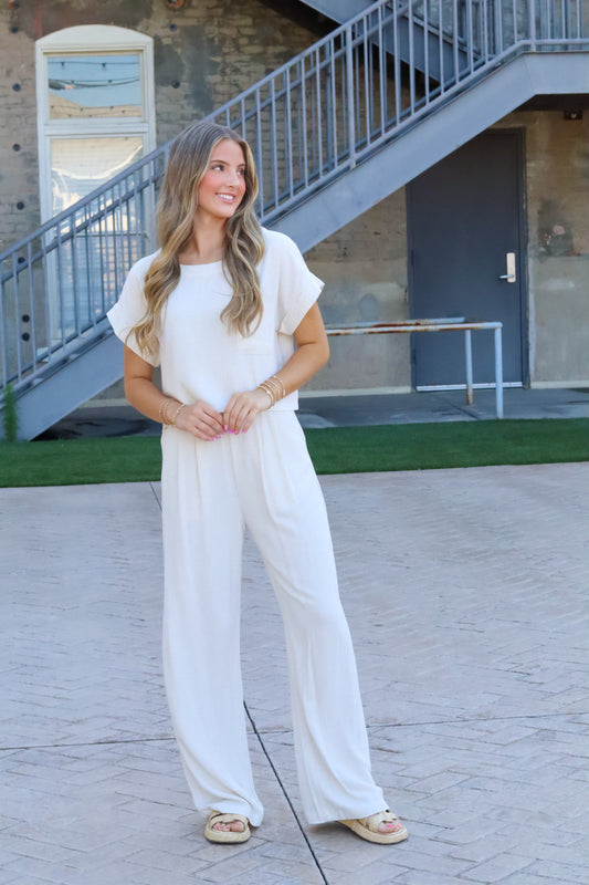 Pantheon Linen Pant Set