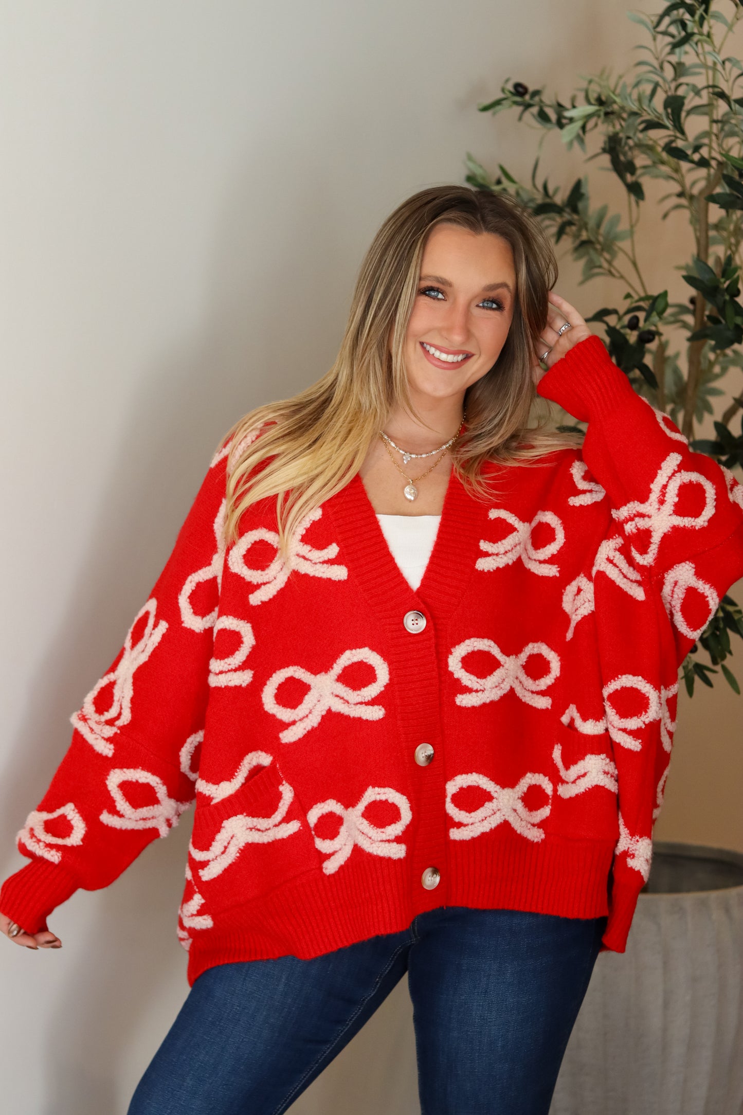 Peppermint Ribbon Cardigan