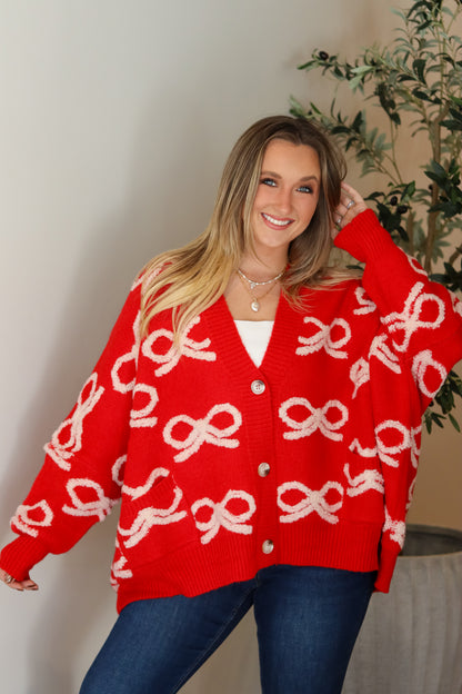 Peppermint Ribbon Cardigan