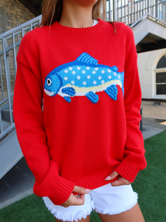 Gone Fishing Sweater