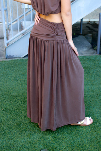 Social Hour Maxi Skirt