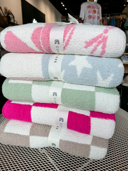 Pastel American Girl Blanket