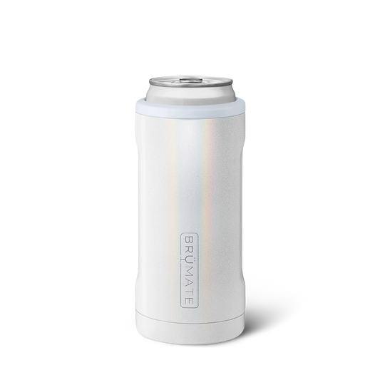 Brumate Hopsulator Slim - Glitter White