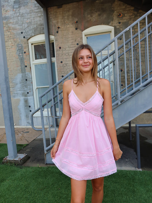 Golden Hour Mini Dress