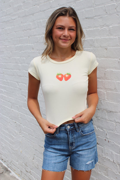 Sweet Pick Strawberry Tee