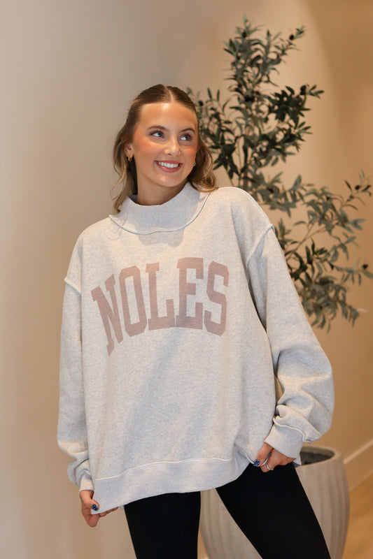NOLES Mock Neck