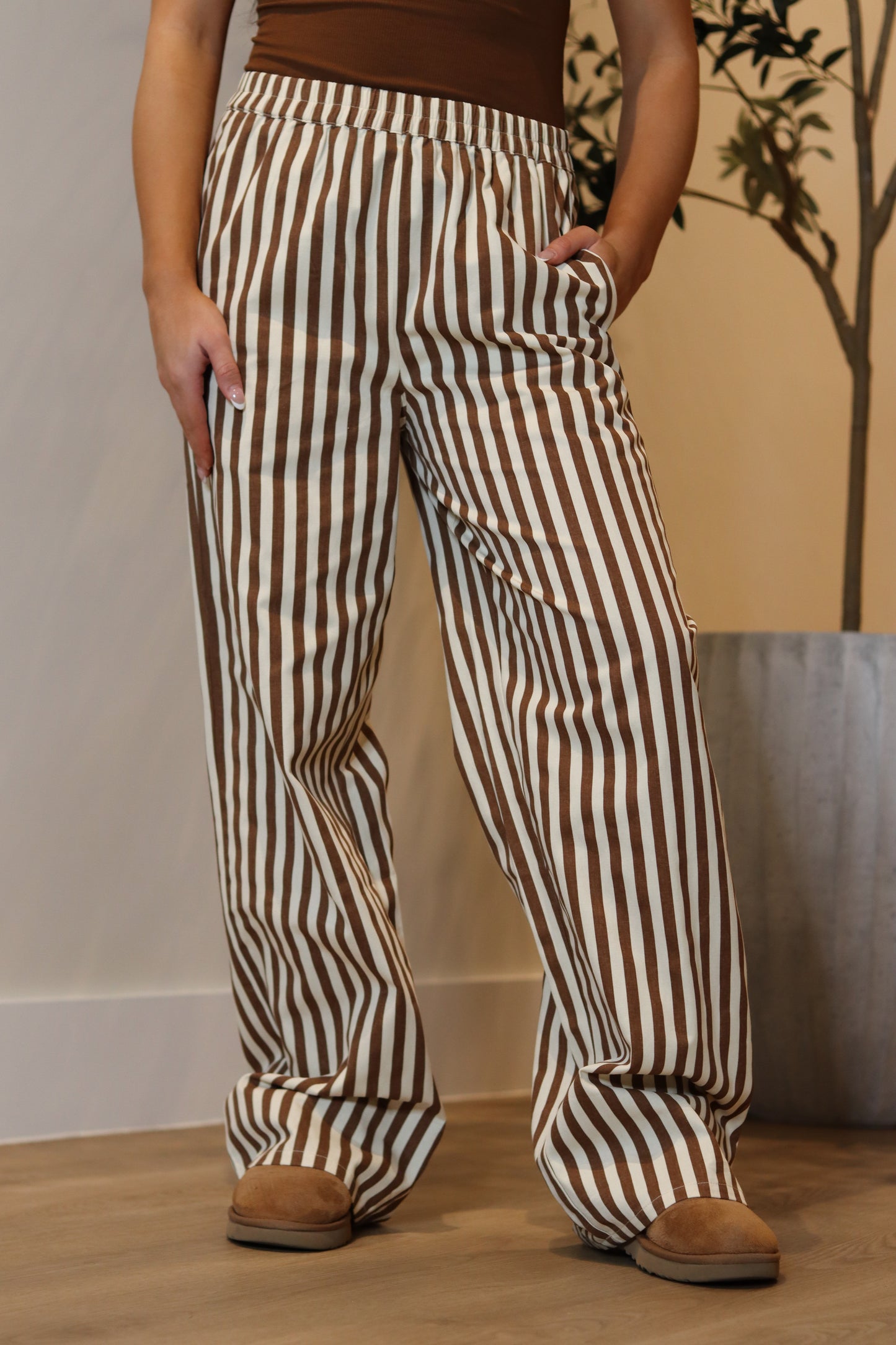 Posie Striped Pants