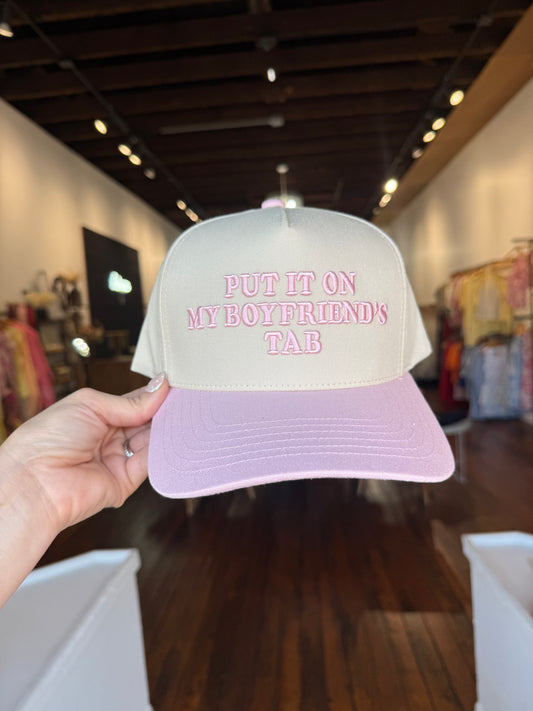 Boyfriend’s Tab Trucker Hat
