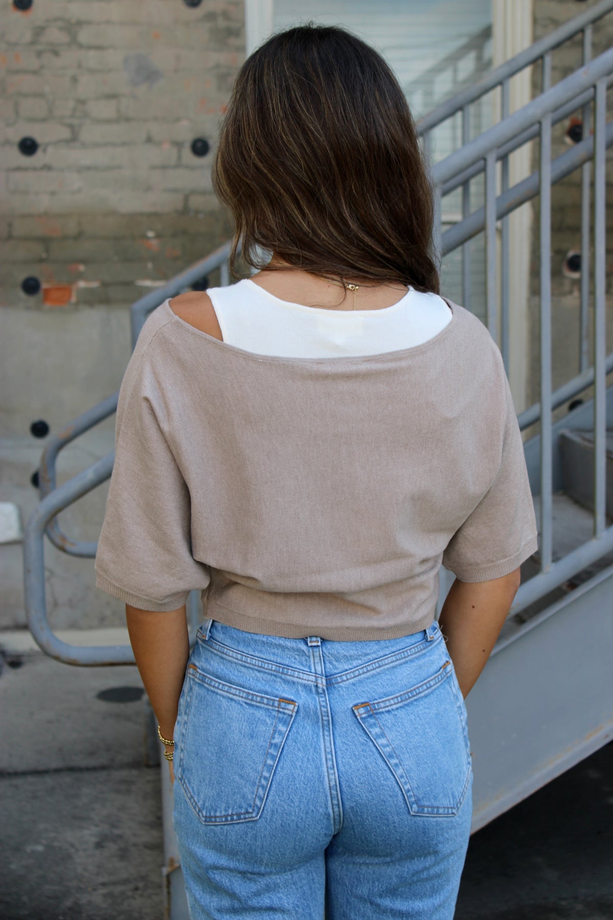 Gemma Knit Sweater Top