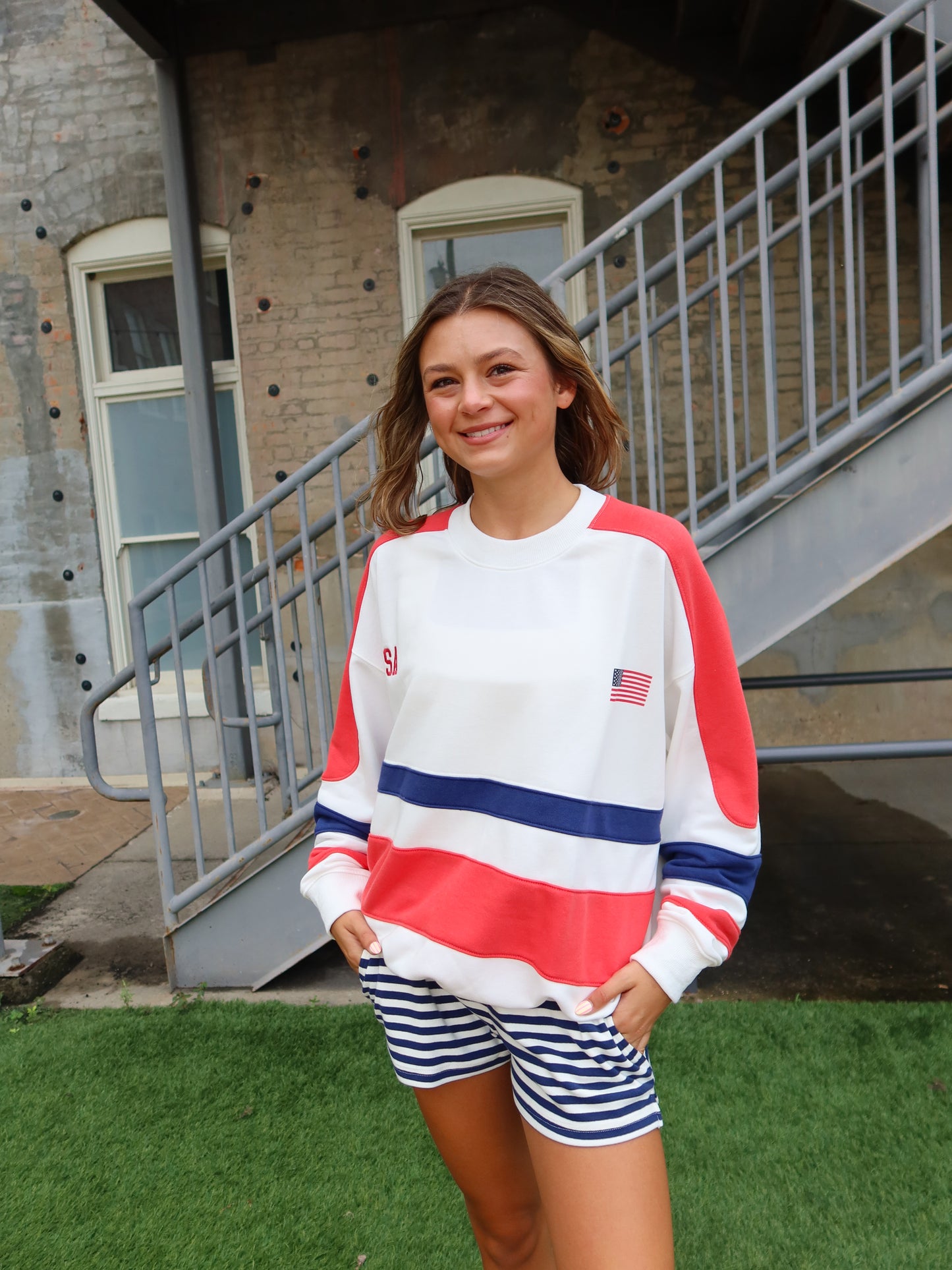 Olympia Oversized Sweatshirt
