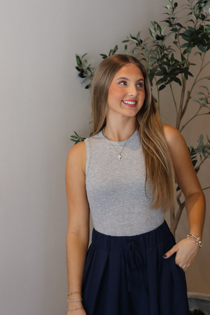 Luxe Bodysuit - Grey