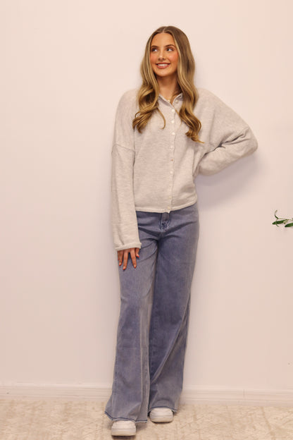 Aria Wide Leg Denim Pants