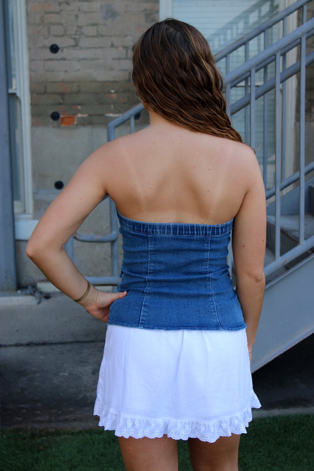 Wide West Denim Shirt