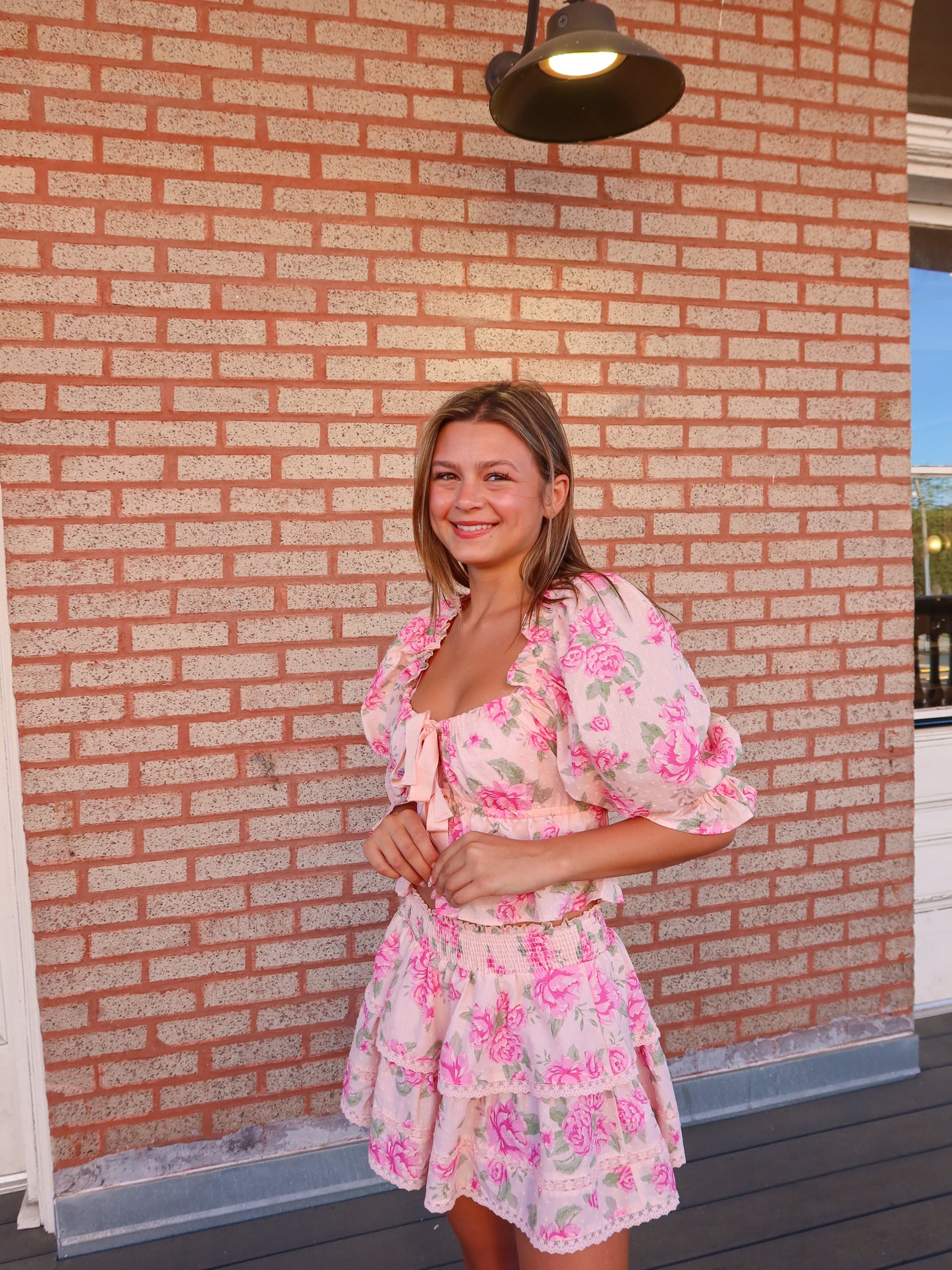 Spring Forward Floral Top