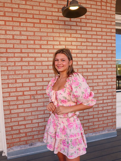 Spring Forward Floral Top
