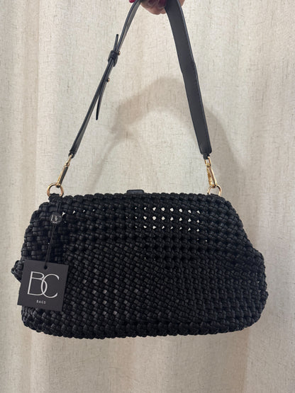 BC Large Braided Weave Clutch