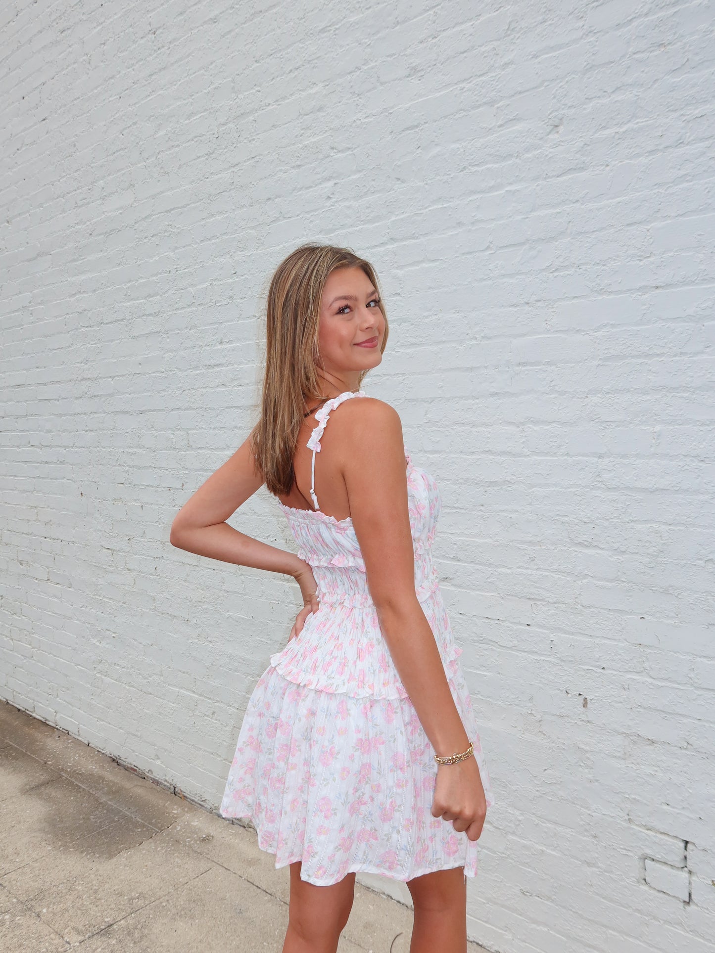 Full Bloom Mini Dress