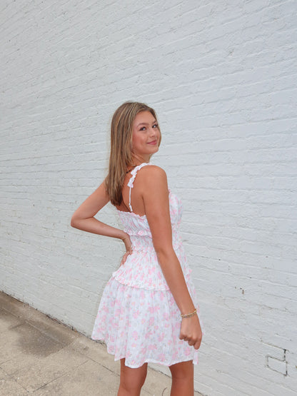 Full Bloom Mini Dress