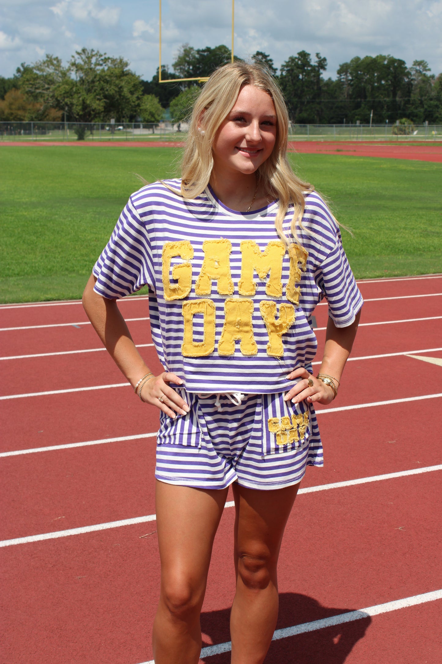 Tiger Girl Gameday Short Set