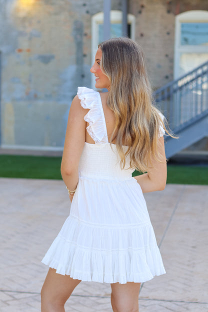 Marina Lace Mini Dress