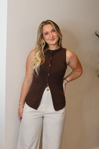 Regan Knit Vest