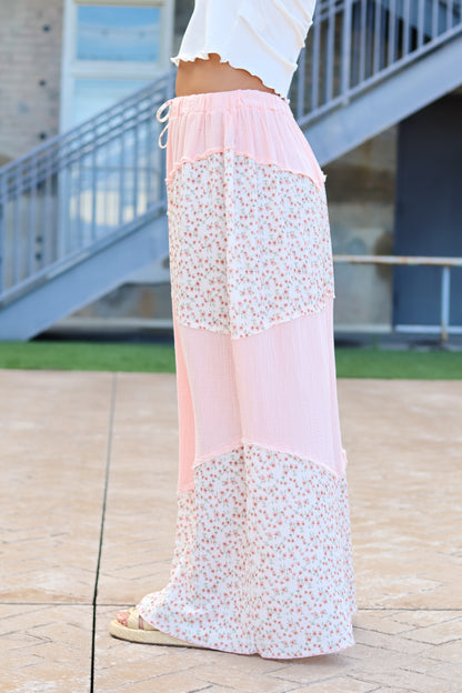 Annalise Floral Patch Pants