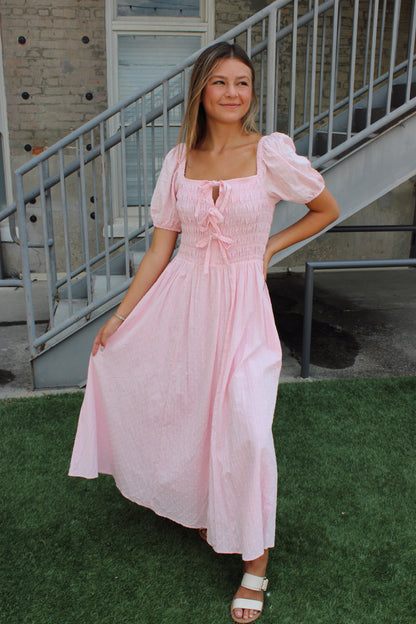 Lancaster Bow Maxi Dress