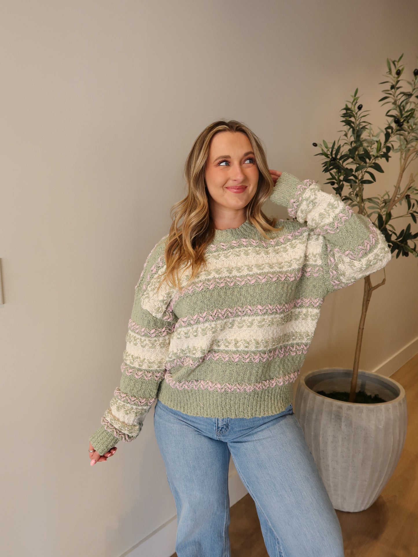 Sweetie Striped Sweater